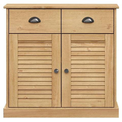 vidaXL Sideboard with Drawers Vigo 78x40x75 cm Solid Wood Pine