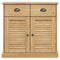 vidaXL Sideboard with Drawers Vigo 78x40x75 cm Solid Wood Pine