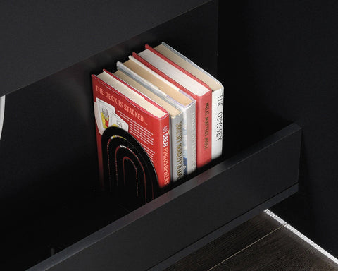 Vertex Sit Stand Desk - Bourbon Oak