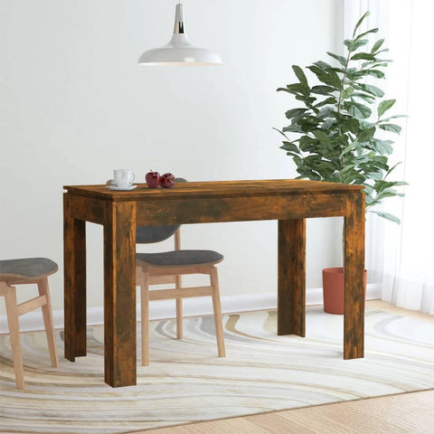 vidaXL Dining Table Concrete Grey 120x60x76 cm Chipboard