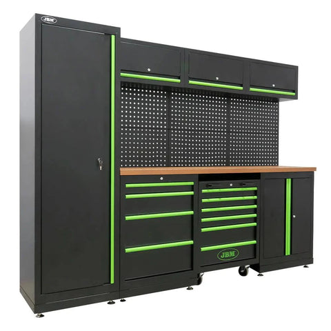 Modular Workshop Storage System 18 pcs (Tools Included) Wood