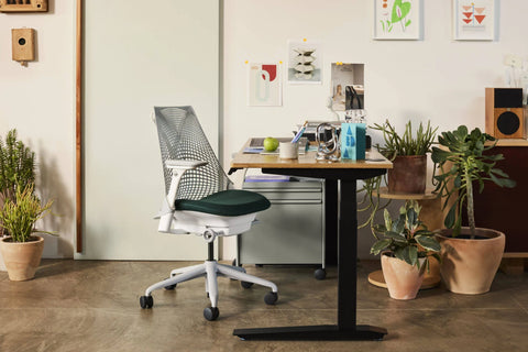 Herman Miller Sayl Office Chair, Xtreme Fabric Seat