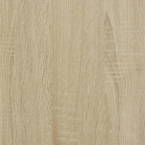 vidaXL Bookcase Sonoma Oak 63x20x90 cm Engineered Wood