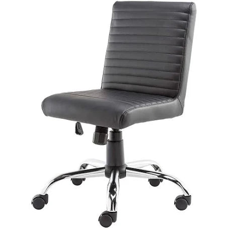 Alphason Lane Black Leather Operator Chair