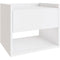 Harmony Pair of Wall Mounted Bedside Tables - White