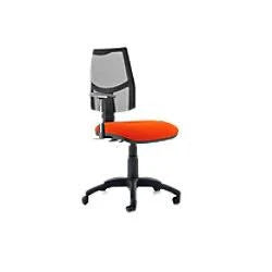 Dynamic Permanent Contact Backrest Task Operator Chair Height Adjustable Arms ...
