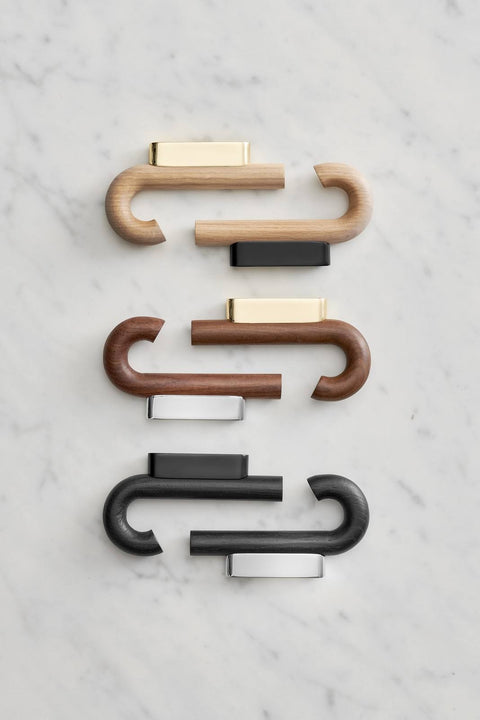 Gejst Hook Mini Hook, Walnut/Black