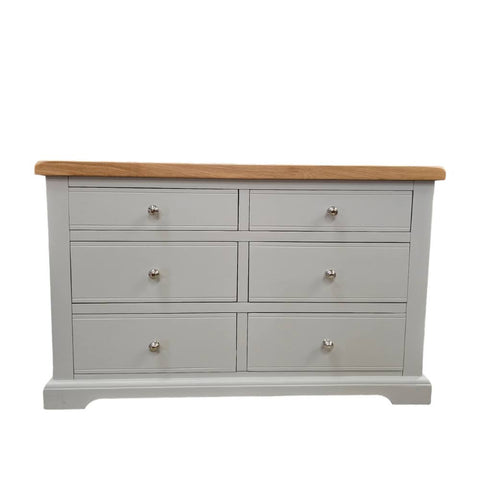 Tusk Grey Window Height Chest of Drawers, Fully Assembled Chest of Drawers ...