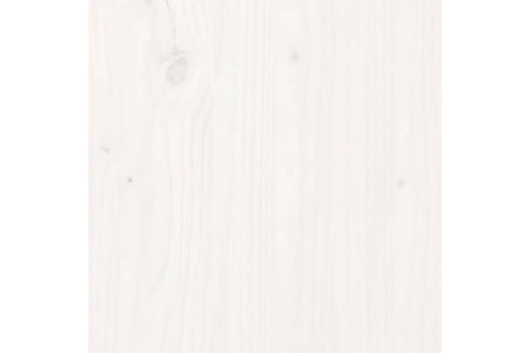 vidaXL Sideboard White 74x35x80 cm Solid Wood Pine