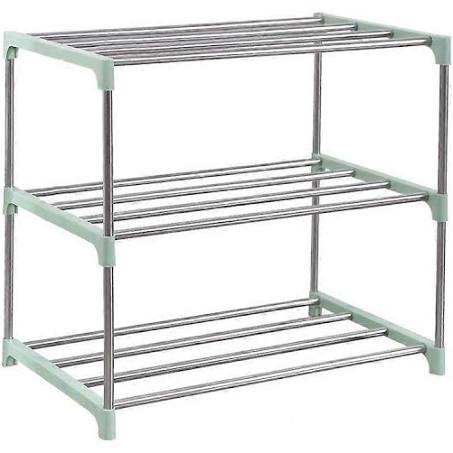 Stapelbares kleines Schuhregal, Eingangsbereich, Flur und Schrank, platzsparende ...