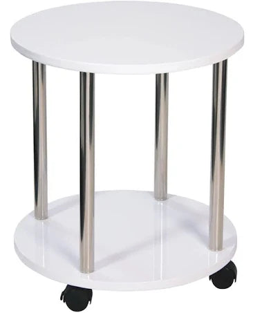 Spot On Dealz 2 Tier Small Sofa Side Table Coffee End Round Shelf Unit Living ...
