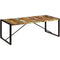 vidaXL Dining Table 220x100x75 cm Solid Reclaimed Wood