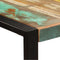 vidaXL Dining Table 220x100x75 cm Solid Reclaimed Wood