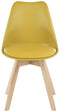 Habitat Jerry Pair of Dining Chair - Yellow