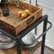 VASAGLE Universal Casters Kitchen Cart