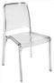 Teknik 6908TR Clarity Stackable Clear Chairs (Pack of 4)