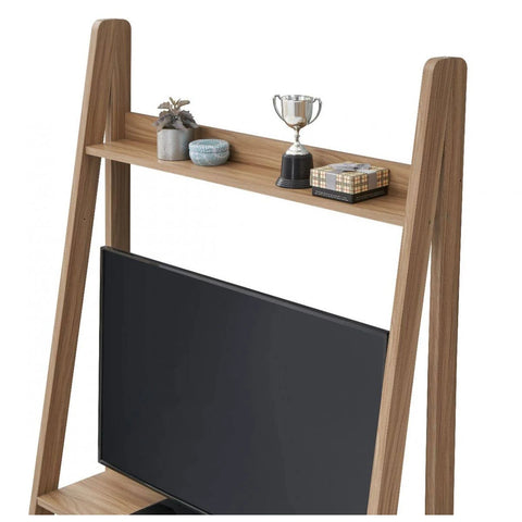 Riva Ladder TV Unit Stand in Oak