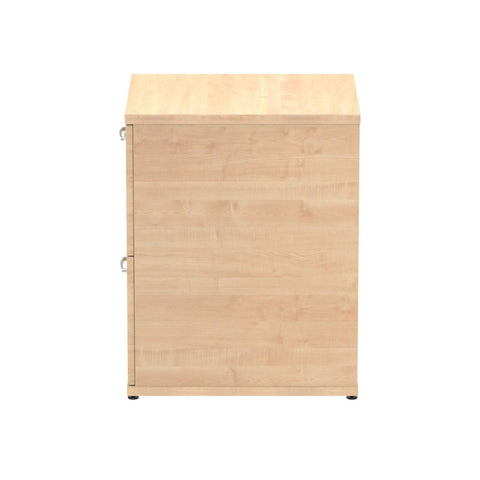 Impulse 2 Drawer Filing Cabinet Maple