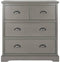 4 Drawer Chest SAFAVIEH Colour: Grey