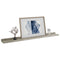 vidaXL Wall Shelves 4 Pcs High Gloss White 40x9x3 cm