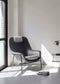 Normann Copenhagen Drape Lounge Chair with Headrest-Ultra Leather