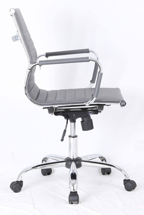 Chair Outlet Grey Designer Contemporary Management Reception Meeting Office Chair