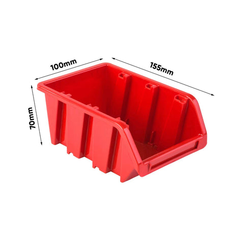 PAFEN 16-Box Wall Shelf Storage System 386 x 390 mm Stacking Boxes