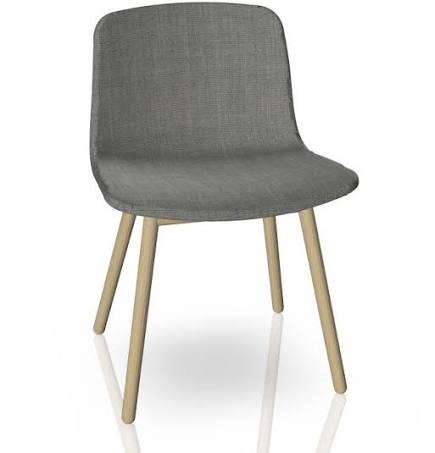 About A Chair AAC13 / AAC 13 Chair with full upholstery Remix 123 Hay SINGLE PIECES