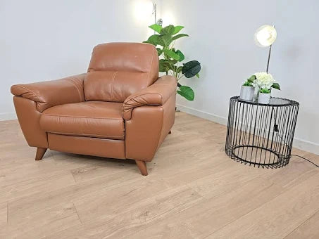 Capri Power Reclining Chair - Brandy