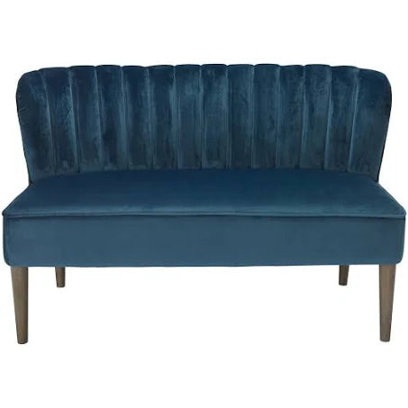 LPD Bella 2 Seater Sofa - Sofas - Steel / MDF - Pink - LPD Furniture