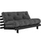 Karup Design Roots 160 (sleeping) Sofa Black Night/dark Gray - 123402734160