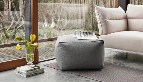 Hay - Pouf Planar Light Grey