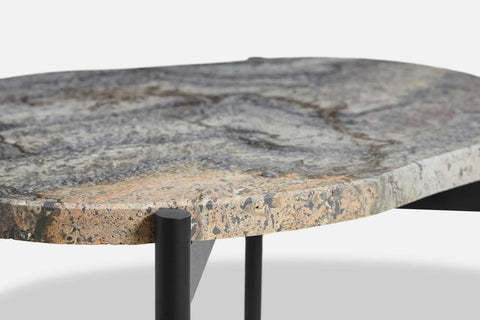 Woud - La Terra Side Table Small, Grey