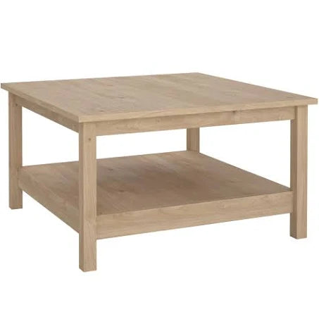 Furniture To Go | Madrid, Engineered Wood, Jackson Hickory Oak, Coffee Table
