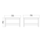 Furniture To Go | Madrid, Engineered Wood, Jackson Hickory Oak, Coffee Table