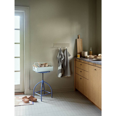 Broste Copenhagen Sire Stool - Iron - Light Green