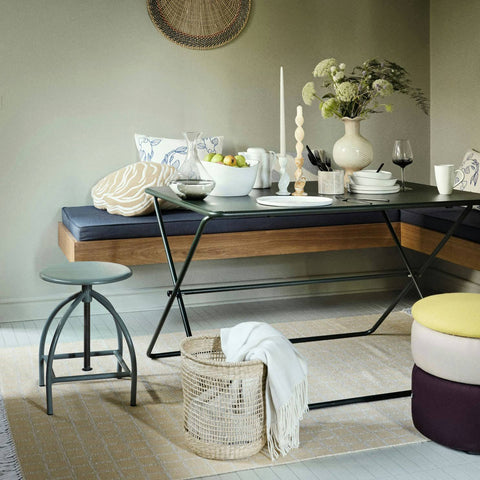 Broste Copenhagen Sire Stool - Iron - Light Green