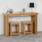 Richmond Foldaway Dining Table - Oak - Seconique