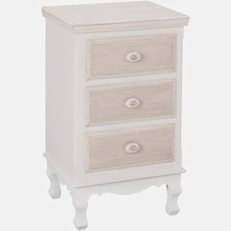 LPD Juliette 3 Drawer Bedside Cabinet