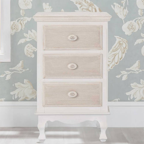 LPD Juliette 3 Drawer Bedside Cabinet