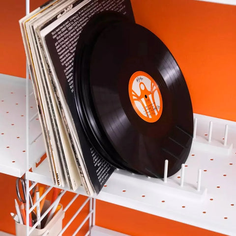 String Shelving - Metal Shelves, Low Edge - Utility Design