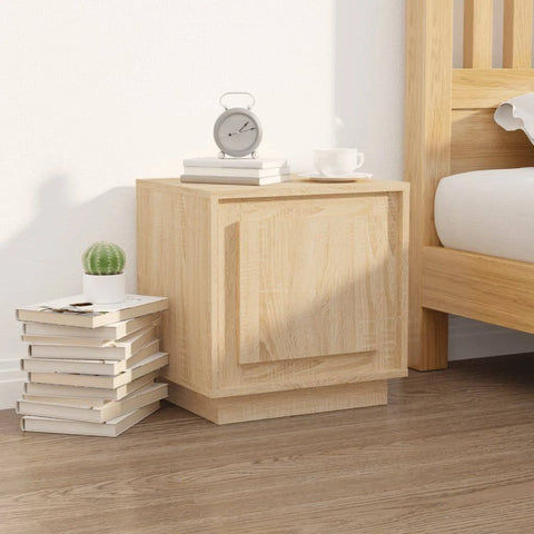 vidaXL Bedside Cabinets 2 Pcs Sonoma Oak 44x35x45 cm Engineered Wood