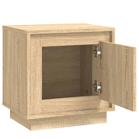 vidaXL Bedside Cabinets 2 Pcs Sonoma Oak 44x35x45 cm Engineered Wood