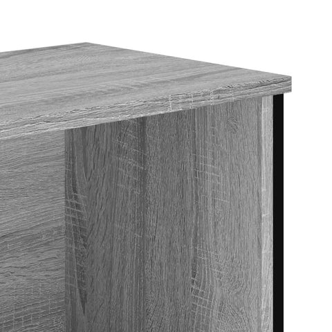 ZNTS Shoe Cabinet Grey Sonoma 90x38x45.5 cm Engineered Wood 848642