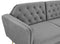 Home Detail Whitby Dark Grey Velvet 3Seater Sofabed
