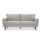 Grace 3+2 Seater Sofa, Dove Grey Classic Plush Fabric