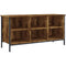 vidaXL Shoe Cabinet Smoked Oak 100x35x50 cm Engineered Wood