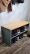 Solid Wooden Shoe Rack and matching coat rack-sold separately or as set ...