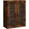 vidaXL Wall Mounted Cabinet Smoked Oak 69.5x34x90 cm