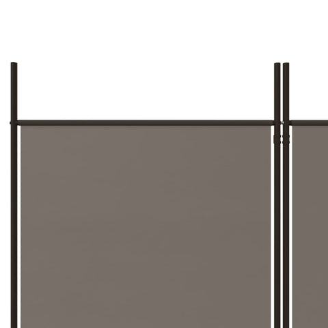 vidaXL 6-Panel Room Divider White 300x200 cm Fabric